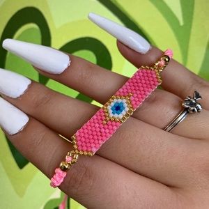 Handmade ojo bracelets from mexico 🧿